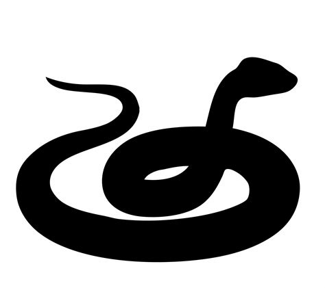 snake silhouette|picture of snake clip art.